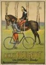 Cycles Peugeot Poster - aptiques by Authentic PreOwned
